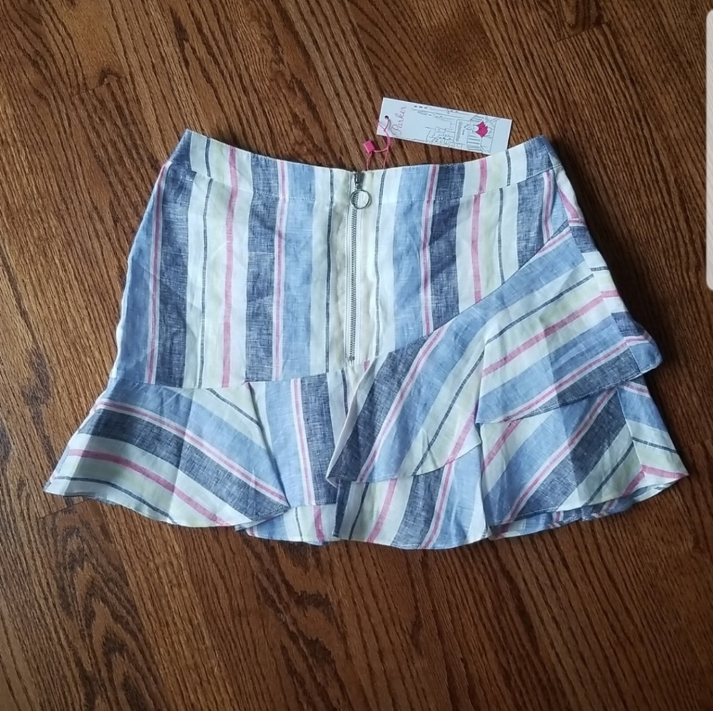NWT Parker linen skirt - Picture 2 of 8